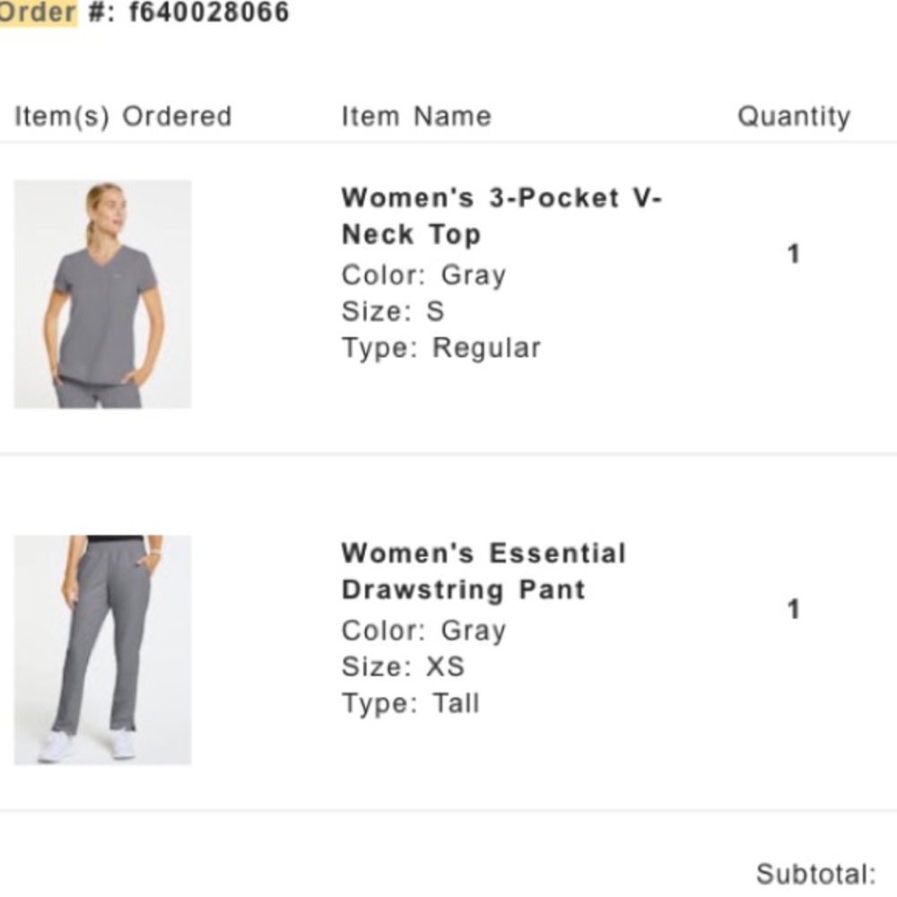 Jaanuu Scrubs Set